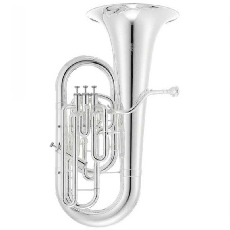 Jupiter JTU1020S Eb Tuba in Silver Plate (With Mouthpiece & Case) - Image 2