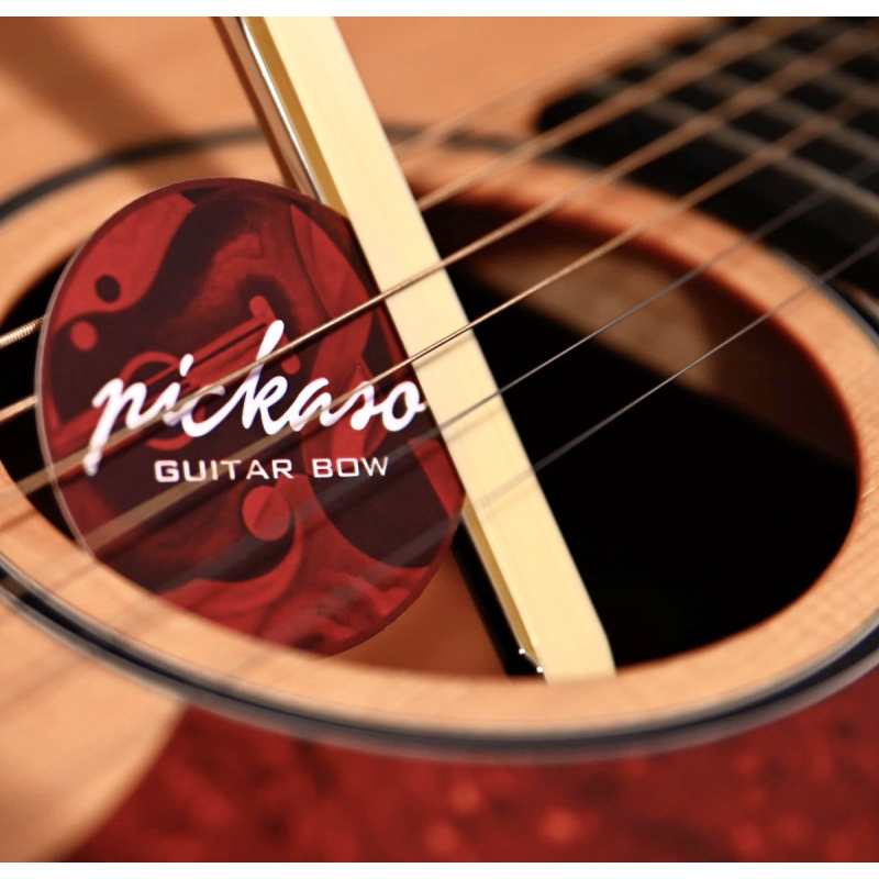 Pickaso Classic Model Guitar Bow in Vegas Gold with Rosin (The Original 16cm Length) - Image 3