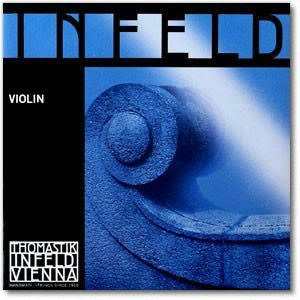 Set - 4/4 Size Infeld Blue Medium Tension Violin Strings (IB100 4/4)