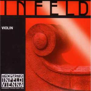 Set - 4/4 Size Infeld Red Medium Tension Violin Strings (IR100 4/4)