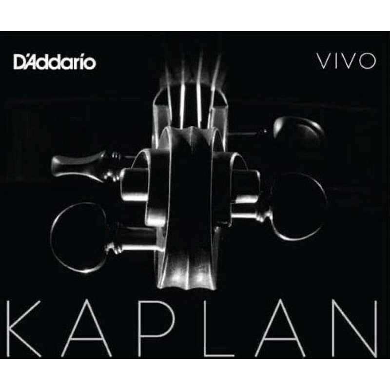 Set - 4/4 Size D'Addario Kaplan Vivo Medium Tension Violin String (KV310 4/4M)