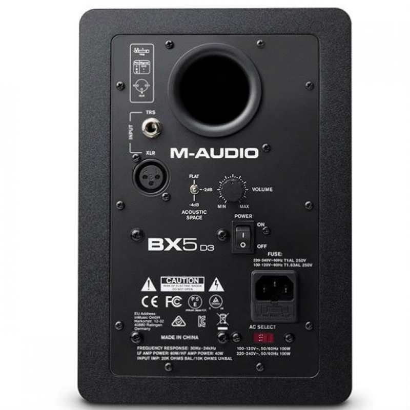 M-Audio BX5 D3 Studio Monitor (Single Unit) Demo - Image 2