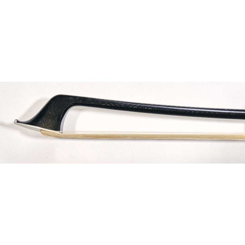 Shindo 400 Series Woven Carbon German Style 3/4 Size Double Bass Bow with Round Stick (CBG.400.WC.R.34) - Image 4