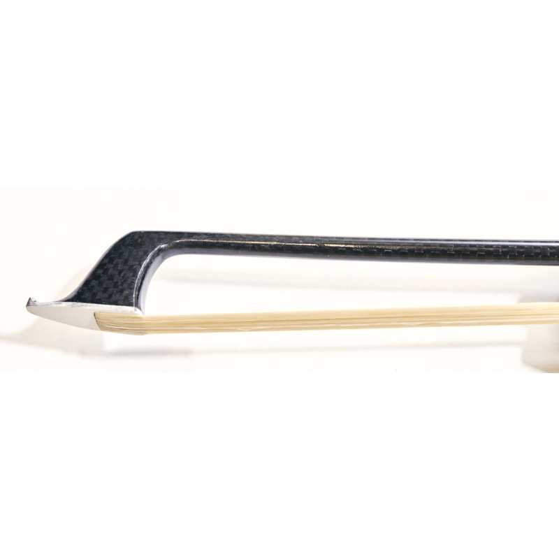 Shindo 400 Series 4/4 Size Woven Carbon Cello Bow with Round Stick (VLC.400.WC.R.44) - Image 4