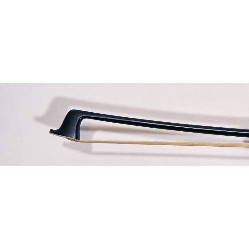 Shindo 200 Series Plain Carbon Bow for Viola 15" to 16.5" with Round Stick (VLA.200.PC.R.16.5) - Image 6