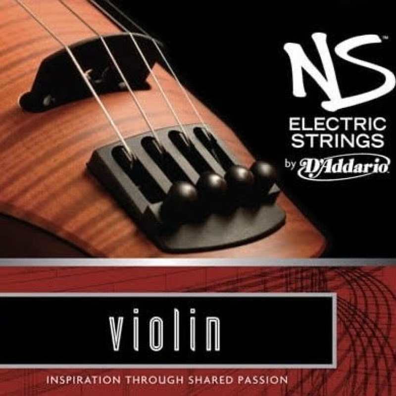 Full Set - 4/4 Size D'Addario NS Electric Medium Tension Violin Strings (NS310 4/4M)