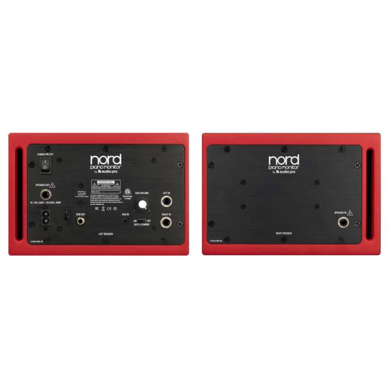 Pair of Nord Piano Monitors (V2) with Mounting Brackets - Image 2