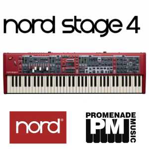 Nord Stage 4 73 - 73-note Portable Stage Keyboard (73 Fully Weighted Keys)