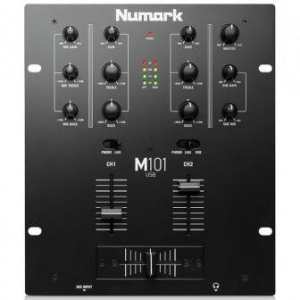 Numark M101 USB Black DJ Mixer