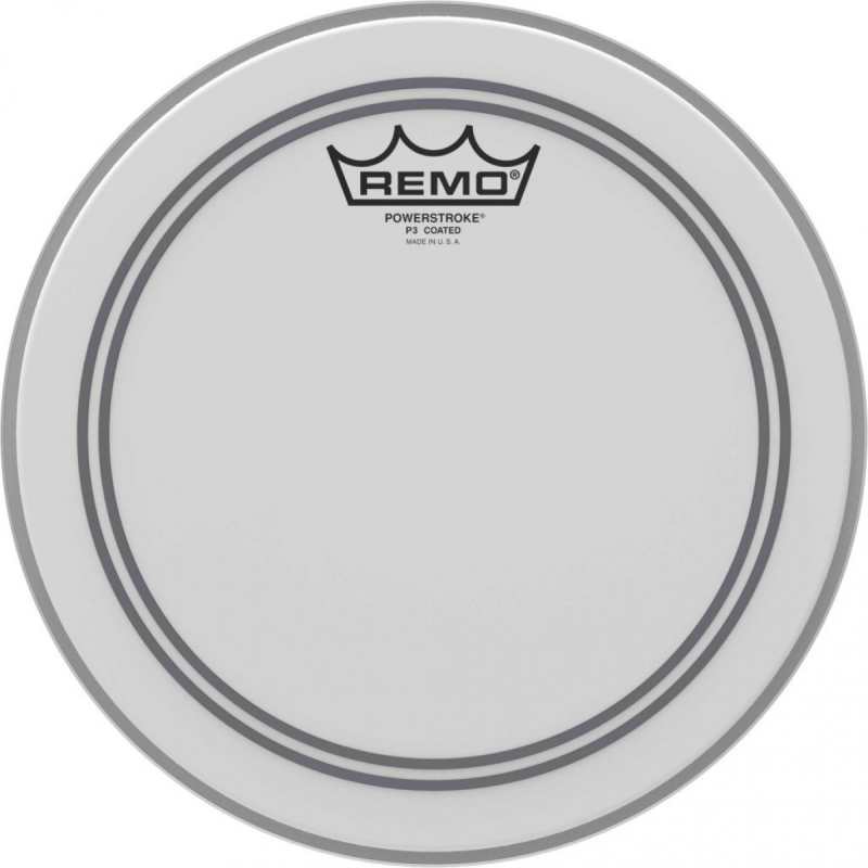 Remo Powerstroke 3, 10" Coated Batter Top Head (P30110BP)