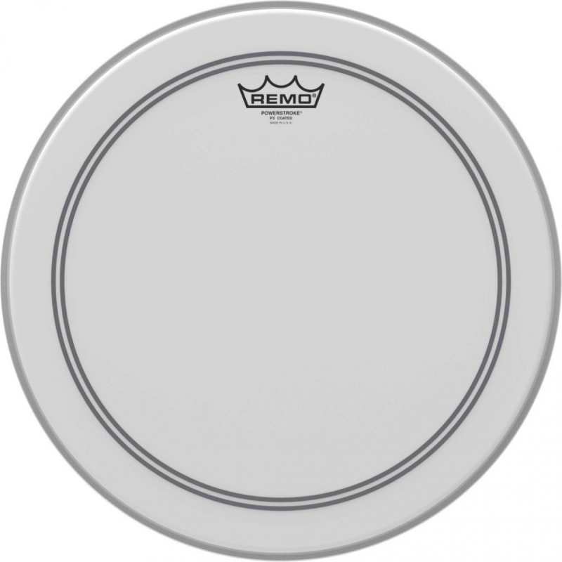 Remo Powerstroke 3, 16" Coated Batter Top Head (P30116BP)