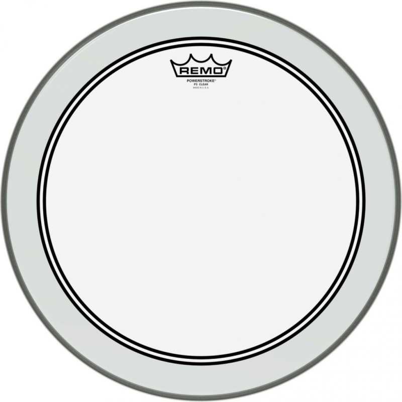 Remo Powerstroke 3, 16" Clear Batter Top Head (P30316BP)