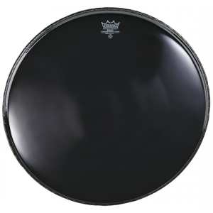 Remo Powerstroke 3 18" Ebony 5" Black Dynam0 Bass Drum Head (P31018ES)