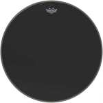 Remo Powerstroke 3, 24" Ebony Bass Drum Head W/ DynamO Underlay (P31024ES)