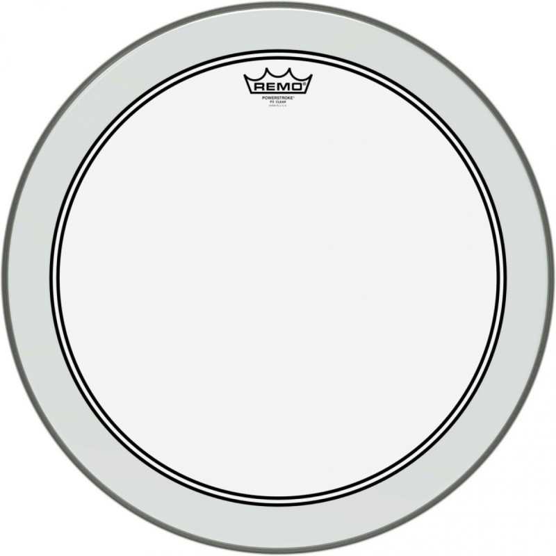 Remo Powerstroke 3 18" Clear Bass Drum Head (P31318C2)