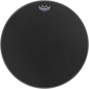 Remo Powerstroke 3, 20" Black Suede Bass Drum Head (P31820ES)