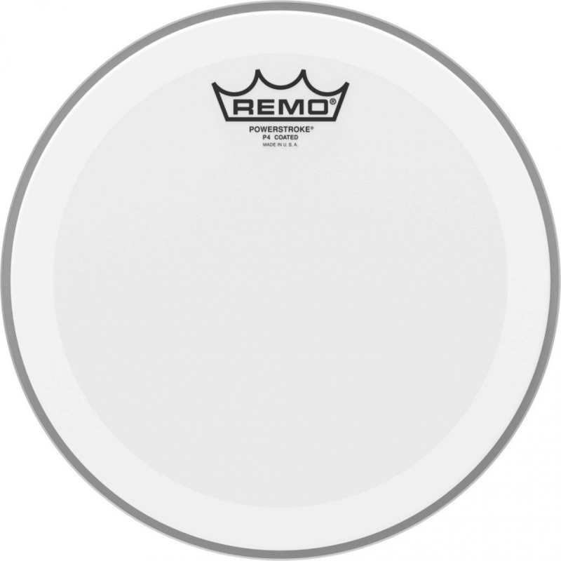 Remo Powerstroke 4, 10" Coated Batter Top Head (P40110BP)