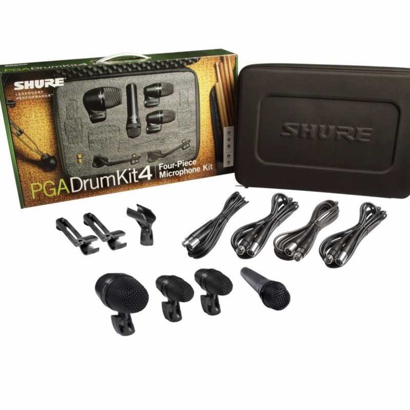 Shure PGA Drum Kit 4 - 4 Piece Drum Kit Microphone Pack (PGADRUMKIT4) - Image 3