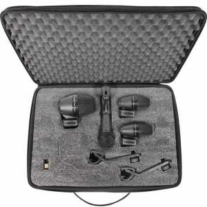 Shure PGA Drum Kit 4 - 4 Piece Drum Kit Microphone Pack (PGADRUMKIT4)