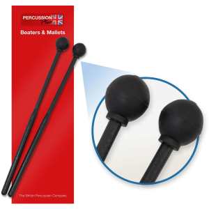 Percussion Plus PP064 Soft Rubber Beaters - Pair