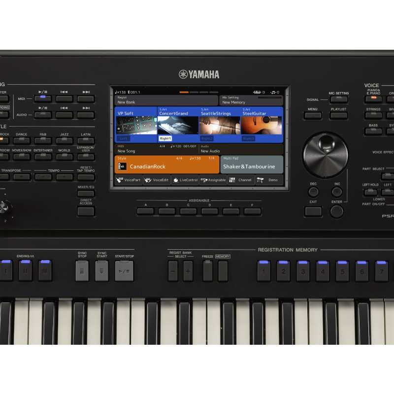 Yamaha PSR-SX700 61 Note  Digital Workstation Keyboard - Image 2