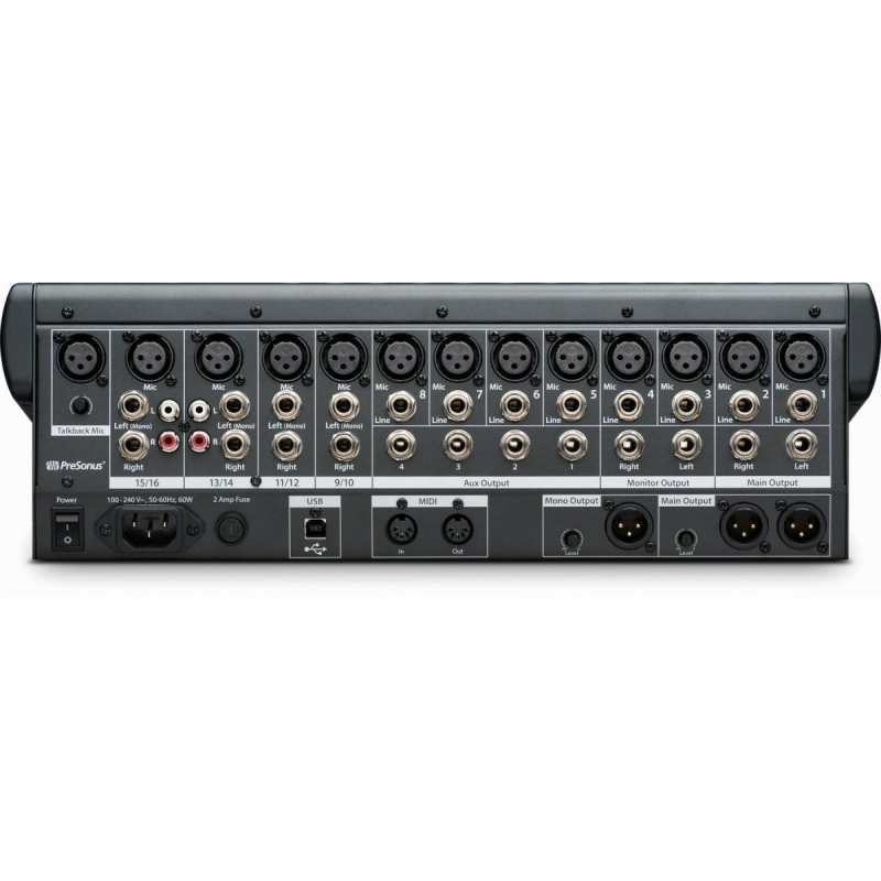 PreSonus StudioLive 16.0.2 USB - Audio Interface - Image 3