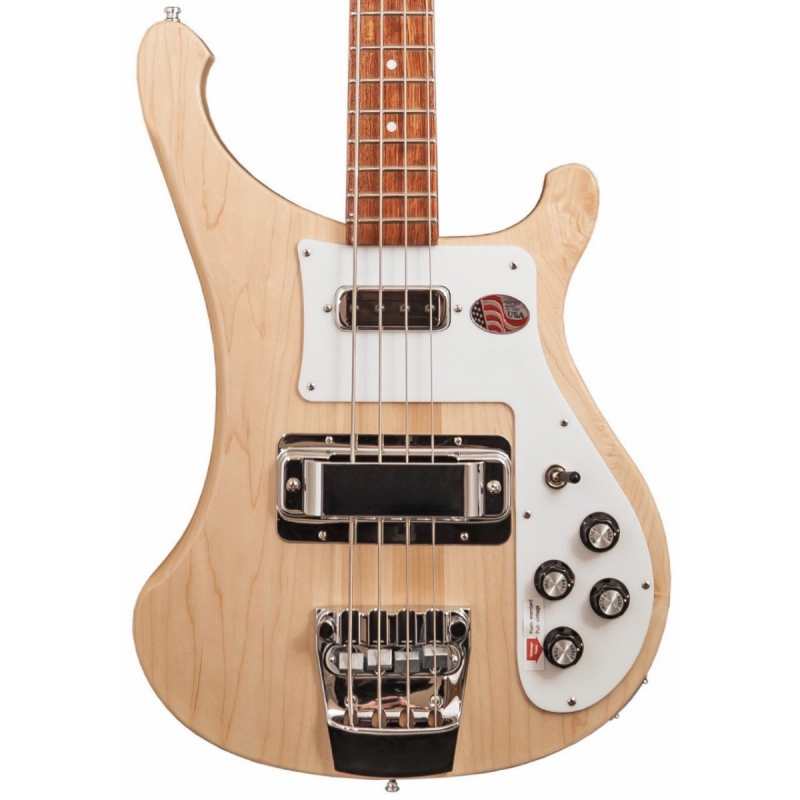 Rickenbacker 4003S 4-String Bass Guitar in Mapleglo with Case