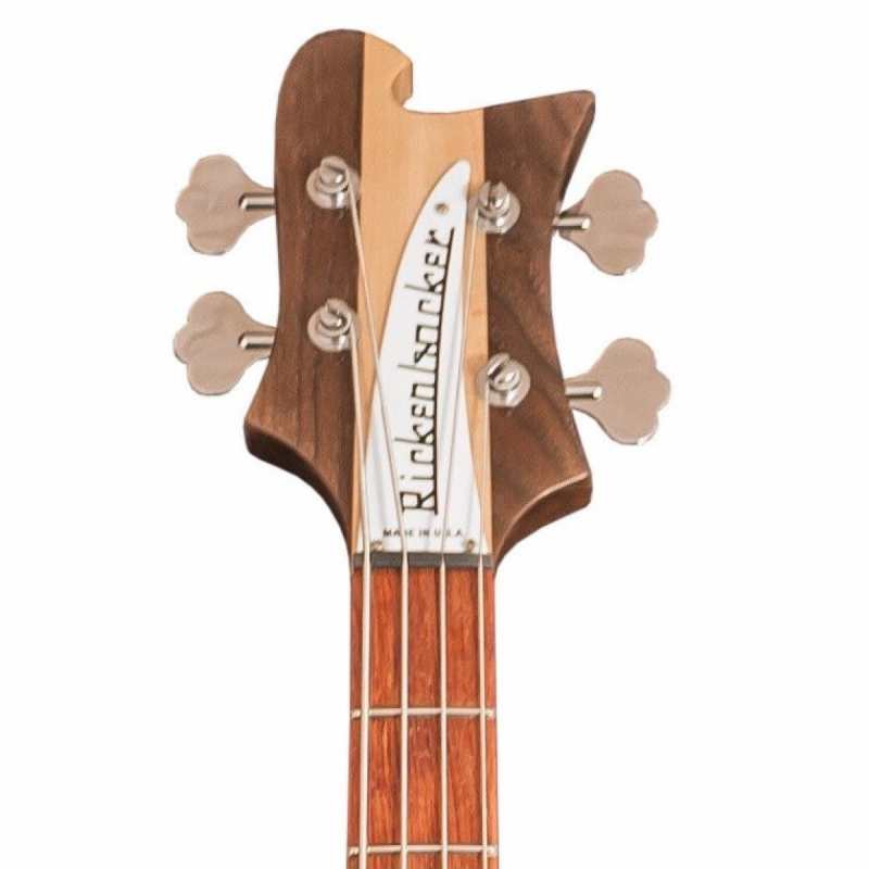 Rickenbacker 4003S 4-String Bass Guitar in Mapleglo with Case - Image 3