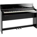 Roland DP603 Digital Piano in Polished Ebony Black with Piano Stool DP603PE Promenade Music