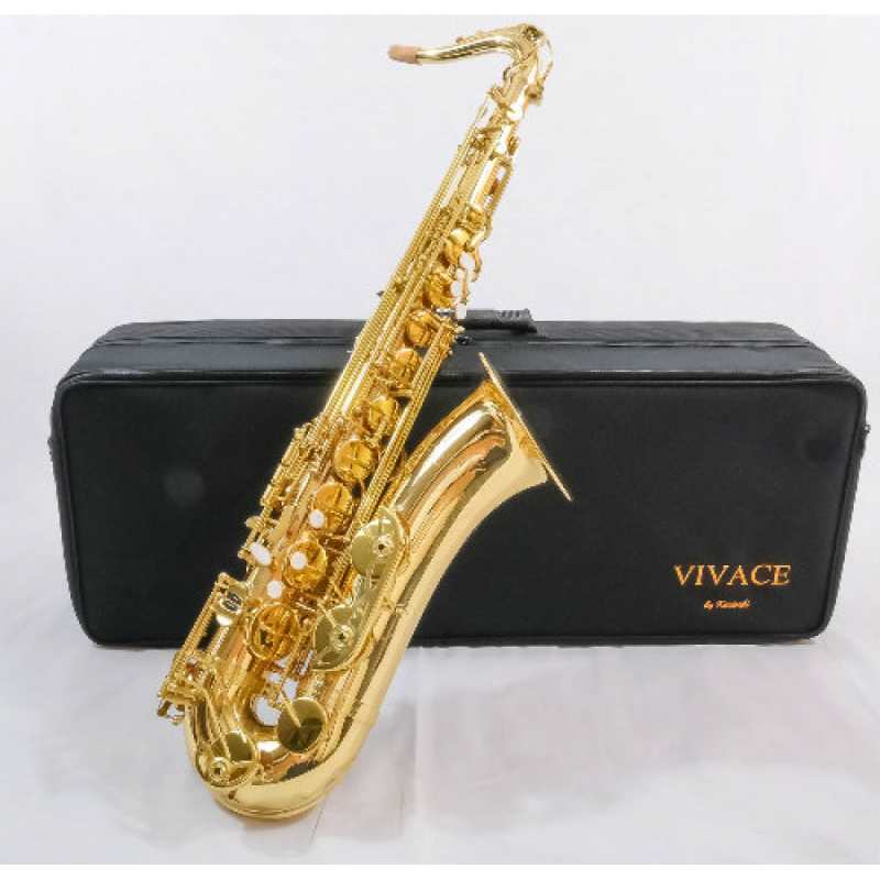 Vivace by Kurioshi (Via Trevor James) Tenor Sax Outfit in Lacquer (3SKVTGL) - Image 2