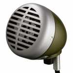 Shure 520DX Green Bullet Harmonica Microphone