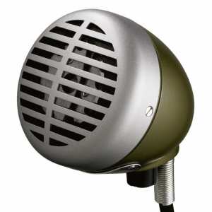 Shure 520DX Green Bullet Harmonica Microphone