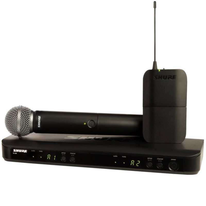 Shure BLX1288/SM58 Combo Wireless System With Guitar & SM58 Mic