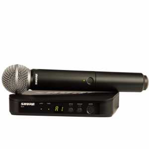 Shure BLX24/SM58 Handheld Wireless System With SM58 Microphone