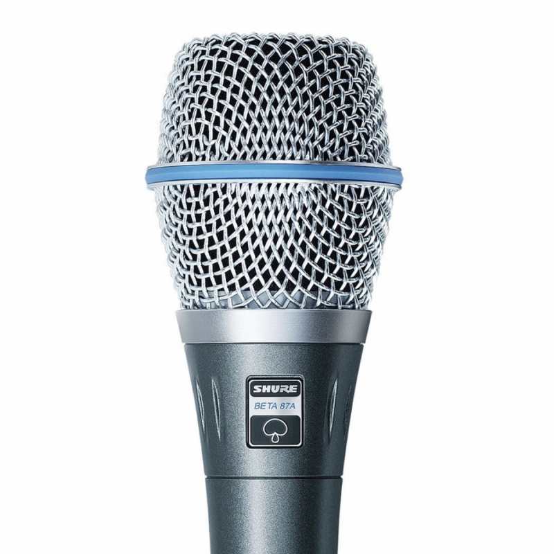 Shure Beta 87A Condenser Vocal Microphone Package (Supercardioid)