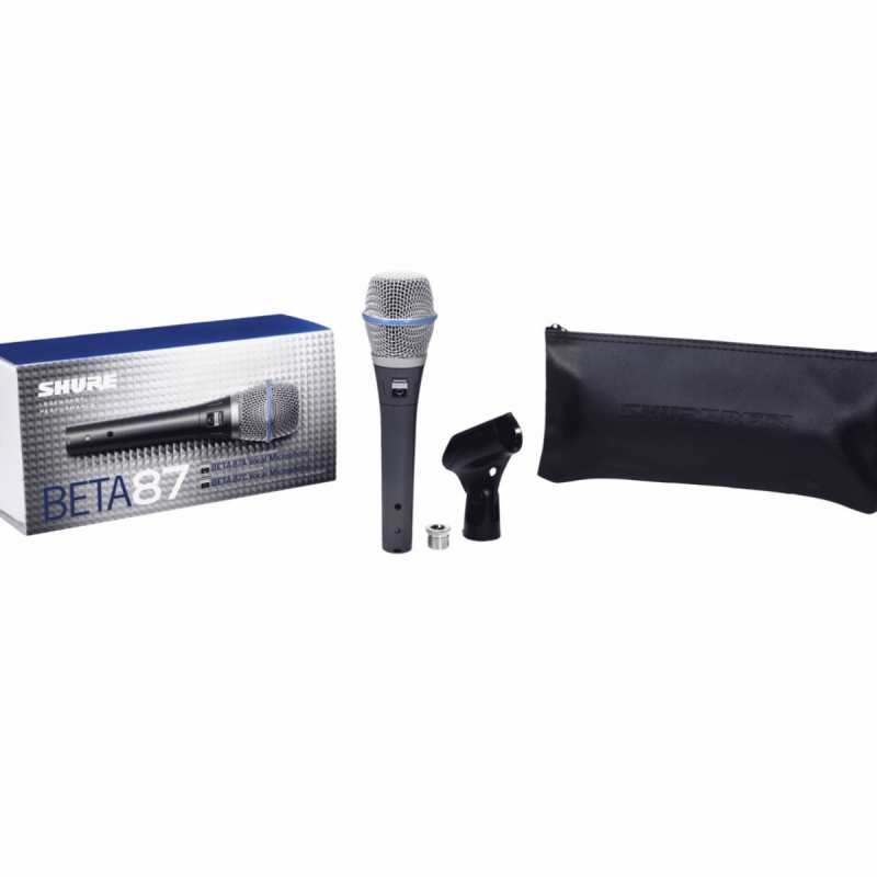Shure Beta 87A Condenser Vocal Microphone Package (Supercardioid) - Image 2