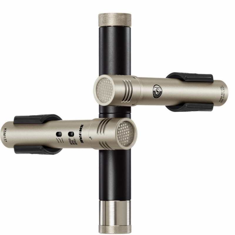 Shure KSM137 Stereo Pair of Cardioid Instrument Microphones