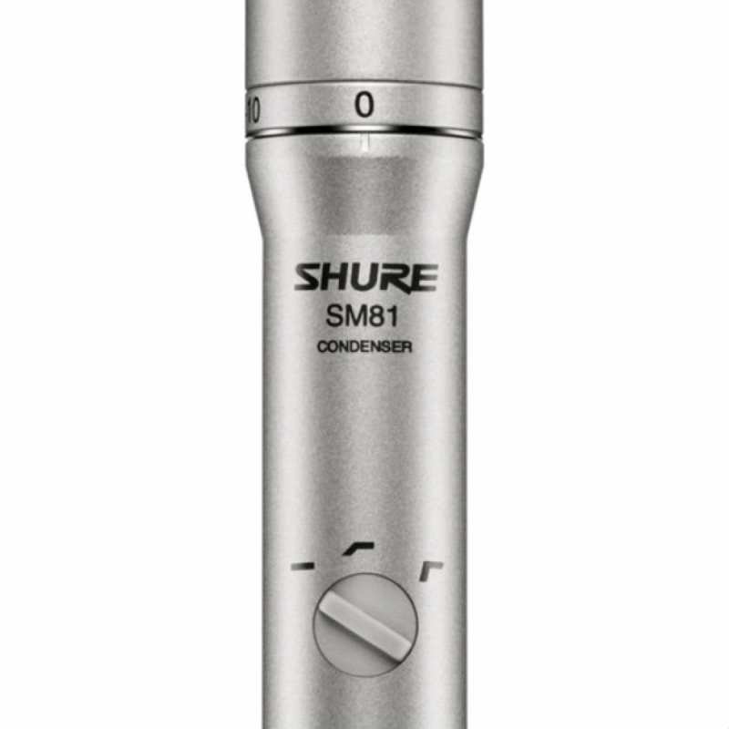 Shure SM81 Condenser Instrument Microphone Package (Cardioid) - Image 3