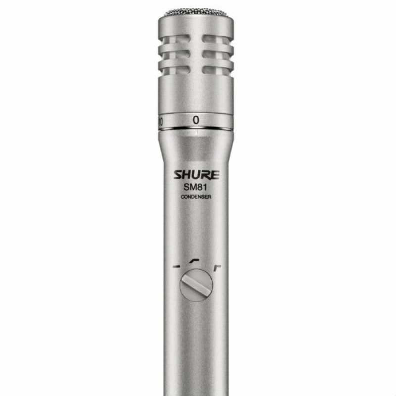 Shure SM81 Condenser Instrument Microphone Package (Cardioid) - Image 2