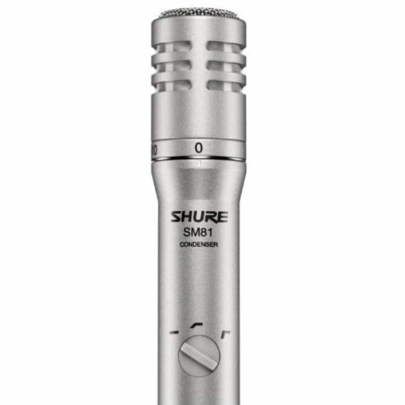 Shure SM81 Condenser Instrument Microphone Package (Cardioid)