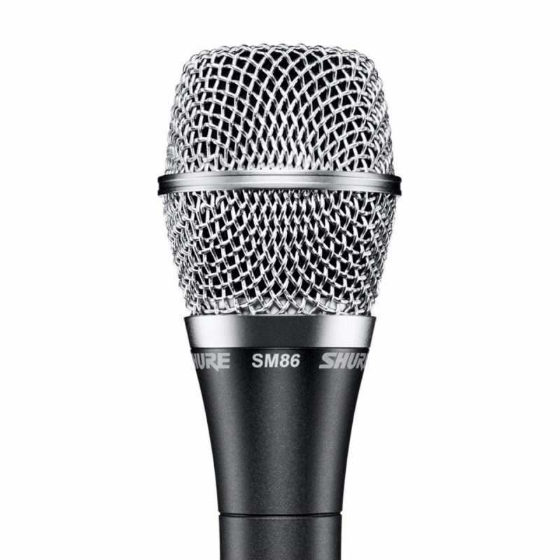 Shure SM86 Condenser Vocal Microphone Package (Cardioid)