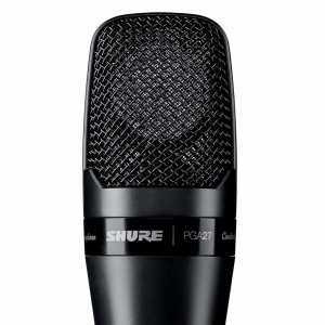 Shure PGA27 Condenser Mic for Vocals & Instruments inc Shock Mount & Case