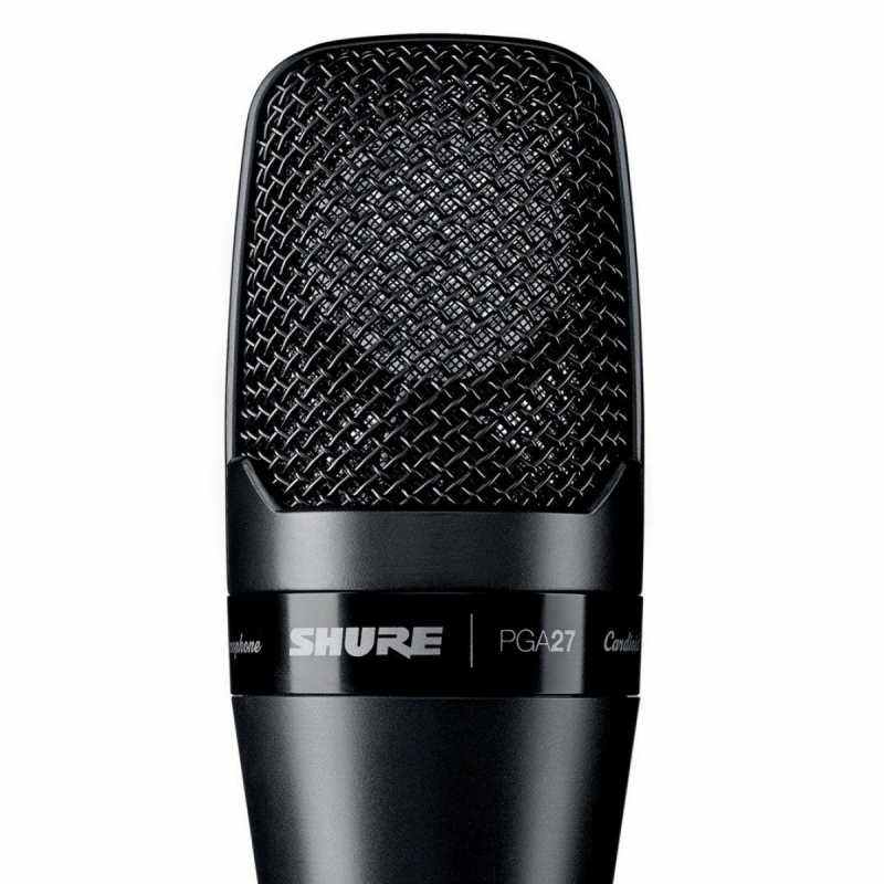 Shure PGA27 Condenser Mic for Vocals & Instruments inc Shock Mount & Case