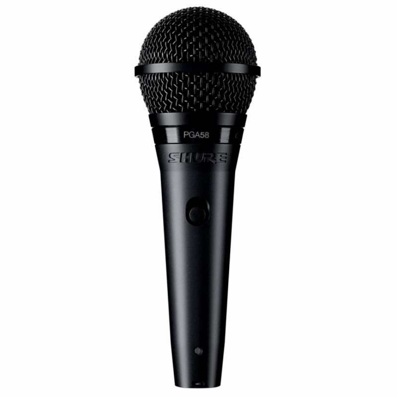 Shure  PGA58 Dynamic Microphone (Cardioid) with 15ft XLR Cable - Image 2