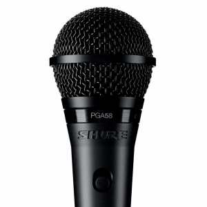 Shure  PGA58 Dynamic Microphone (Cardioid) with 15ft XLR Cable