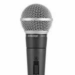 Shure SM58SE Dynamic Microphone With Switch and Mic Clip & Bag