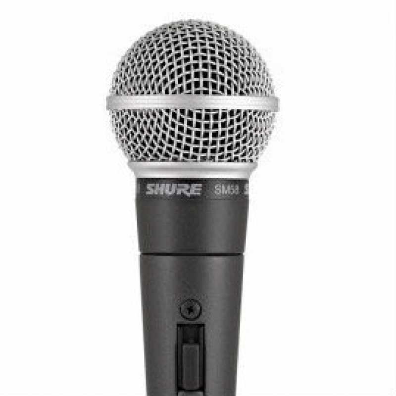 Shure SM58SE Dynamic Microphone With Switch and Mic Clip & Bag
