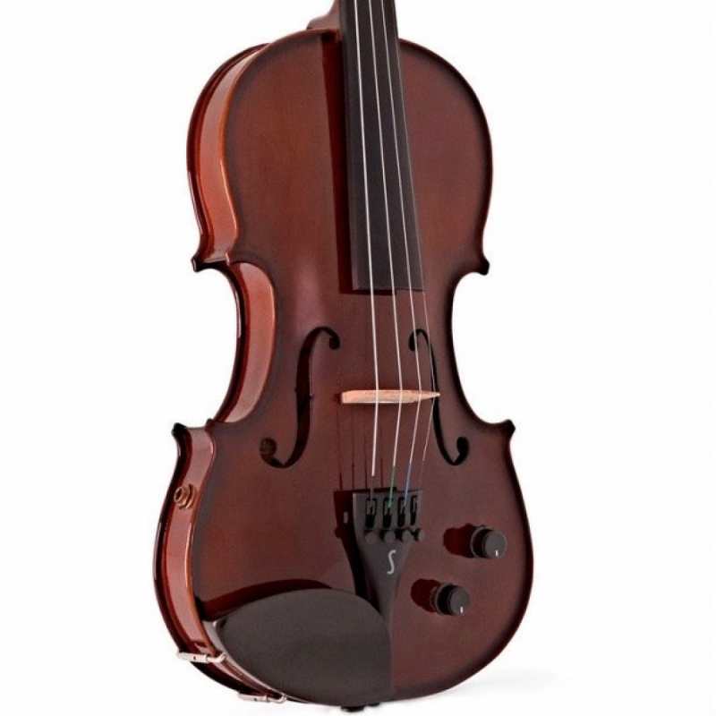 4/4 Size Stentor Student 2 Electric Acoustic Violin Outfit #1500AE, Secondhand