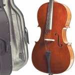 Stentor 1/4 Conservatoire Cello Outfit With Bow & Case (1586F)