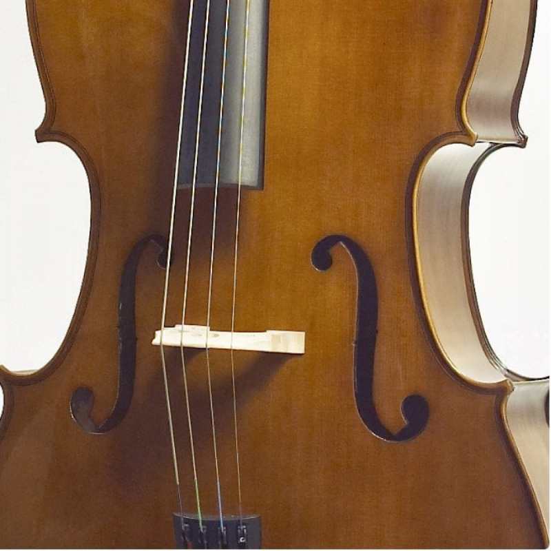Stentor 4/4 Student 2 Cello Outfit with Bow, Cover & Rosin (1108A) - Image 6